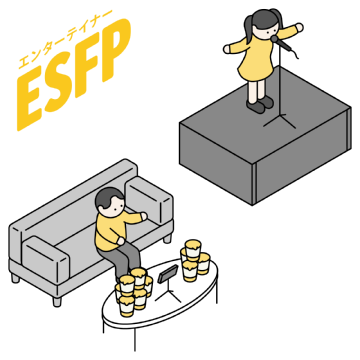 ESFP 表演者型人格头像