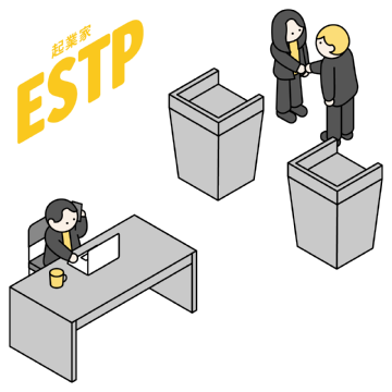 ESTP 企业家型人格头像